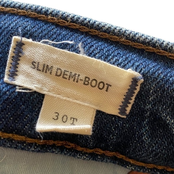 Madewell Tall Slim Demi-Boot Jeans in Sundale Wash - Picture 7 of 8